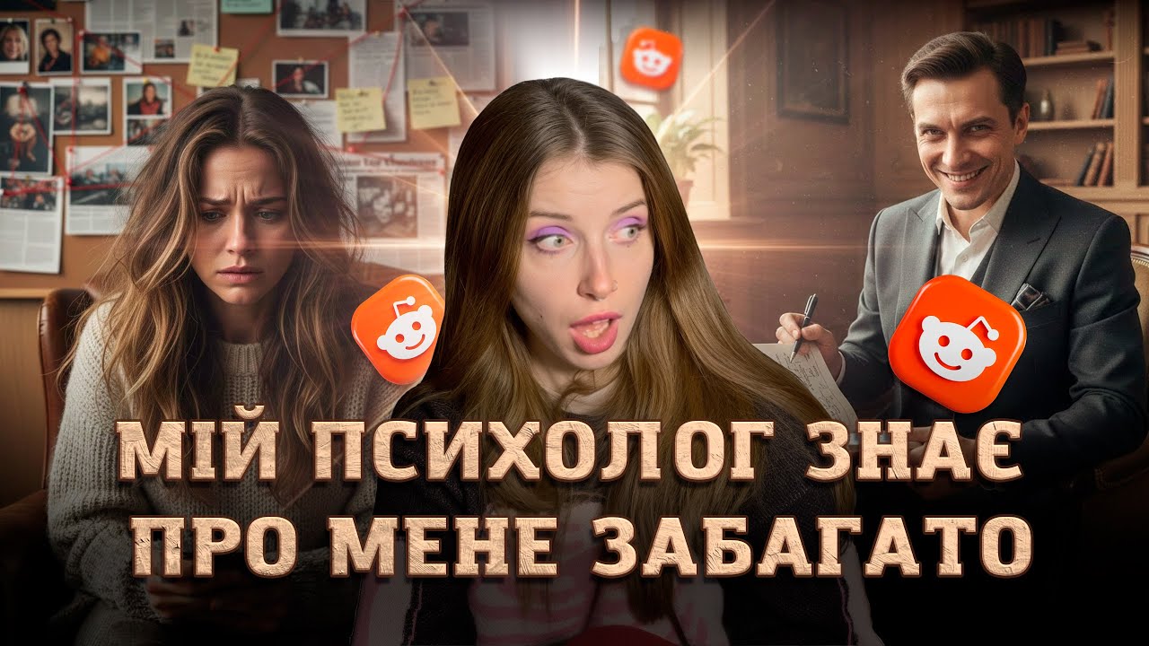 Мій психолог — СТАЛКЕР? 😱| Історії з REDDIT українською