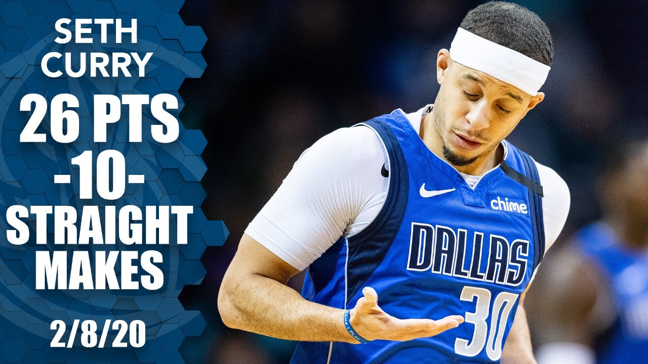 Seth Curry CATCHES FIRE, starts 10-for-10 with his dad on the Hornets' call | 2019-20 NBA Highlights