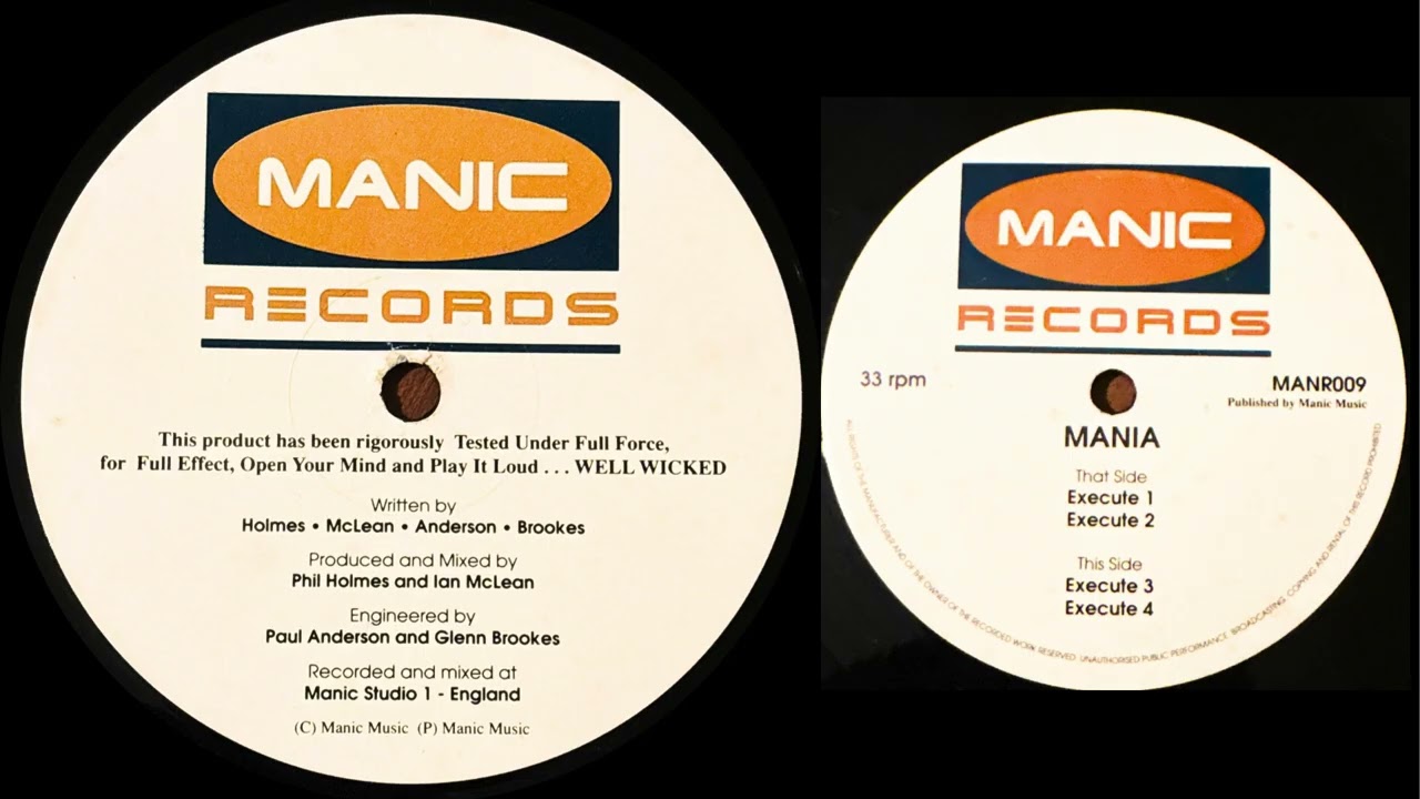 MANIA - Execute 3 -   #oldskool