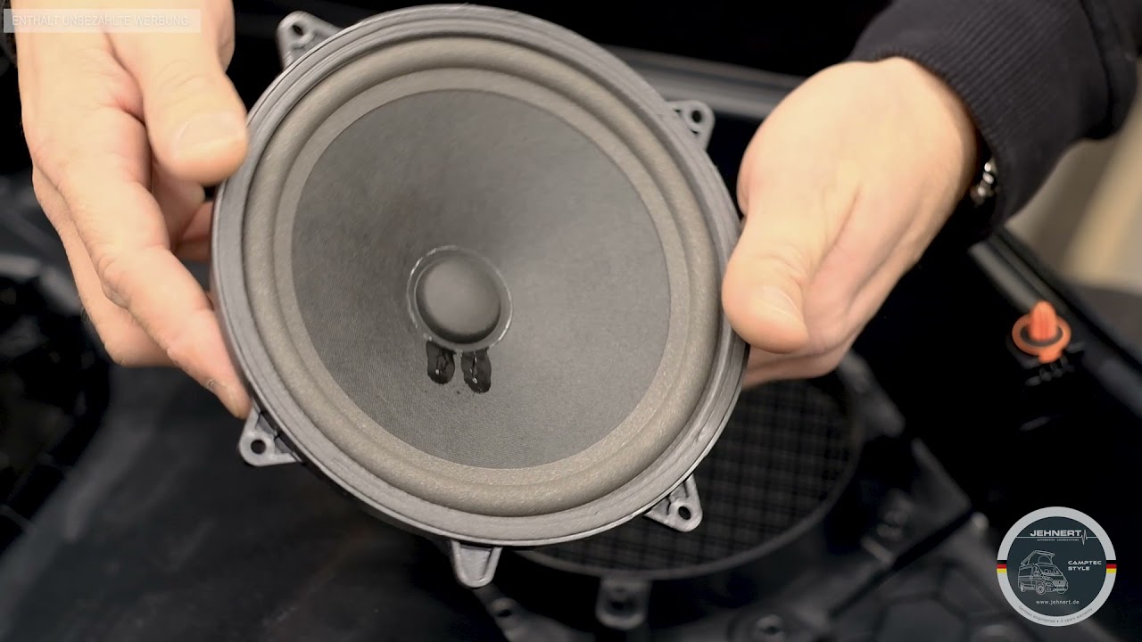 CampTec XA 2 Wege System Sprinter W907 –Lautsprechertausch beim Mercedes Sprinter W907