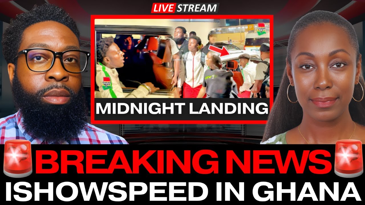 🚨BREAKING: iShowSpeed Lands in Ghana! + MAJOR Updates on BRIDGES, AI Education & Davos Speech  📱