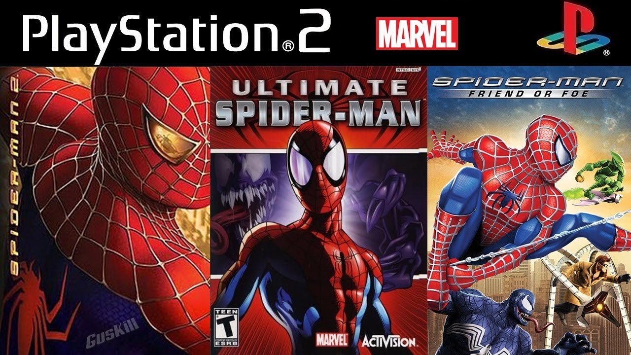 All Spider-Man Games on PS2