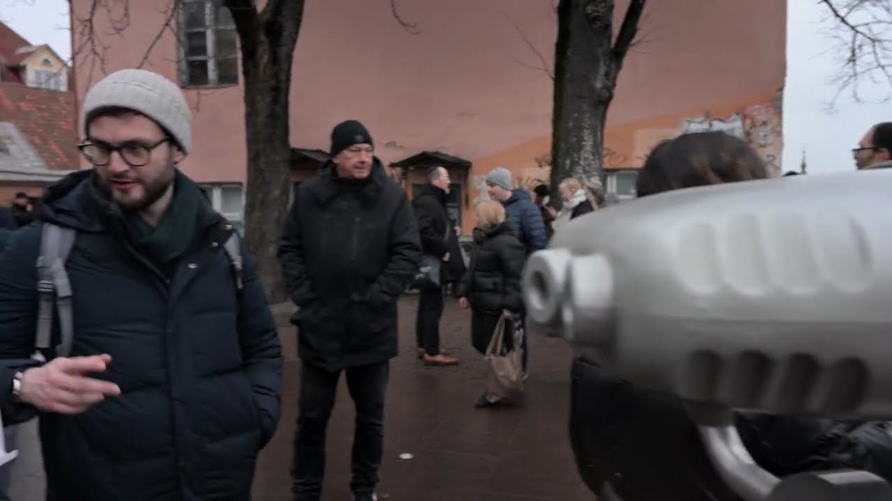 Magnificent Tallinn Old City Centre Walking Tour 🇪🇪 December Tallinn Estonia 2025 4K