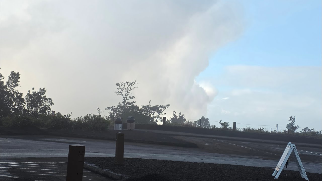 Live Kilauea Volcano. January 28, 2026