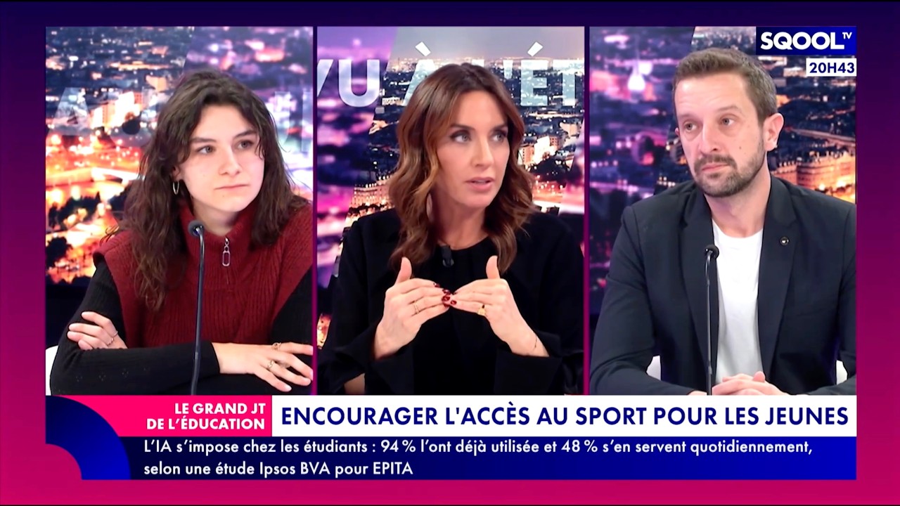 Le Grand JT de l'Éducation (12/02/2026) - Encourager l'accès au sport pour les jeunes