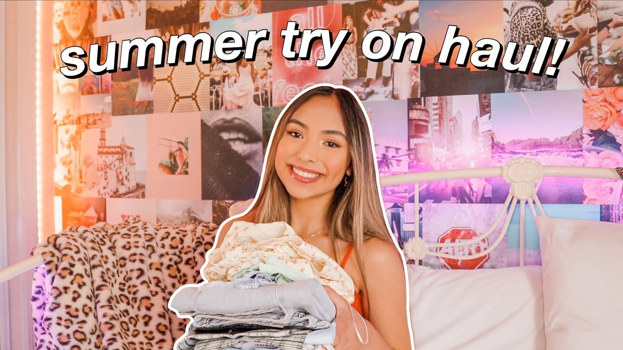 SUMMER TRY ON CLOTHING HAUL! ft. Princess Polly