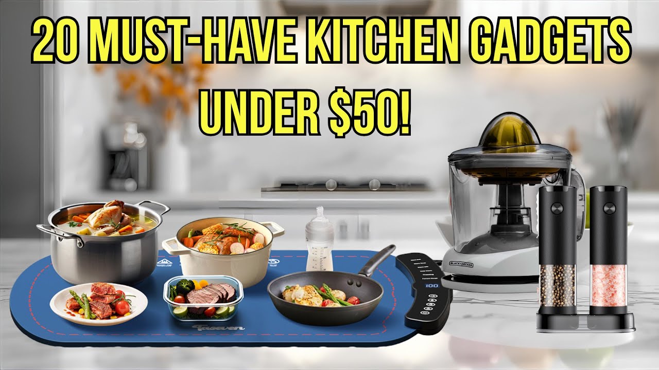 🔥 20 Kitchen Gadgets Under $50 You’ll Actually Use Every Day! 🔥