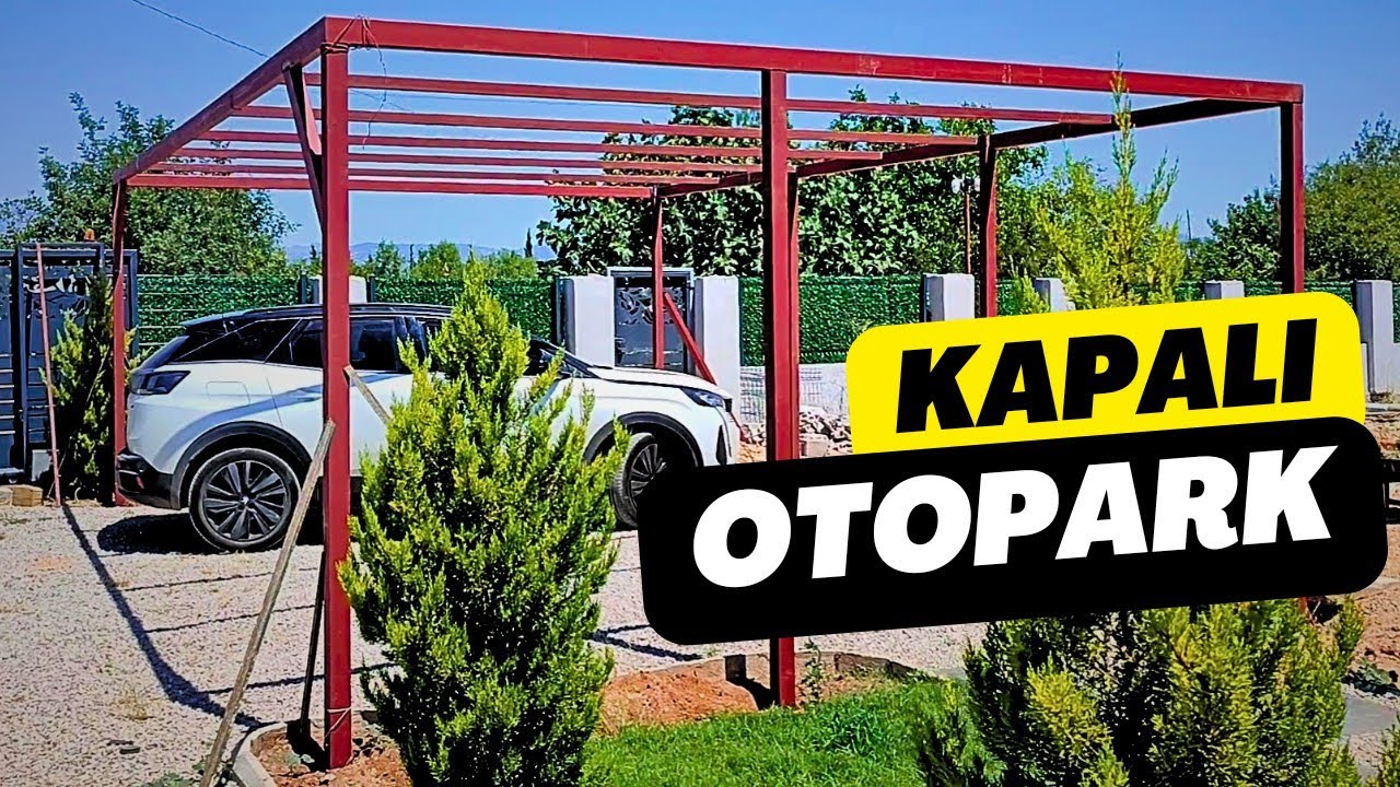 Araba Garajı Nasıl Yapılır - Bölüm 1 Çelik Yapı | Merdoz
