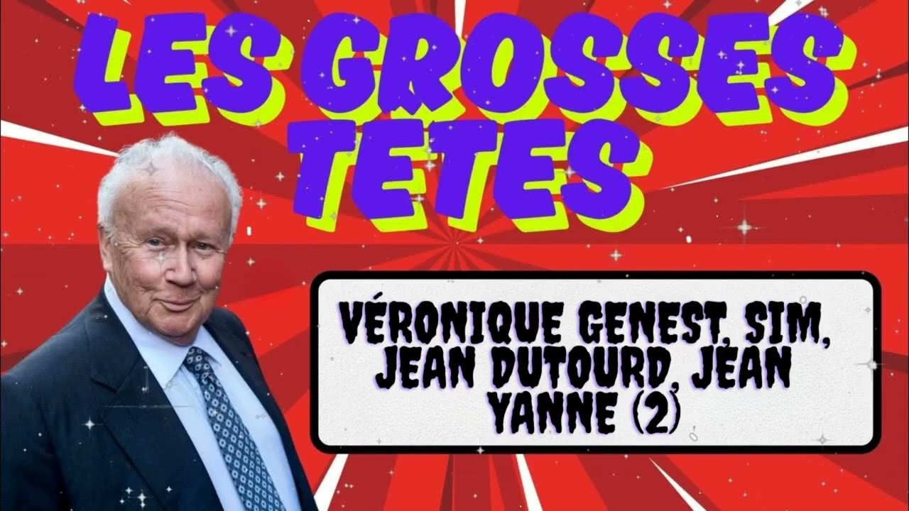 1989 - Philippe Bouvard, Véronique Genest, Sim, Jean Dutourd, Jean Yanne (2)