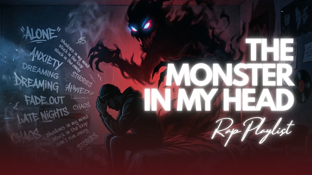 1 Hour Emotional Rap Playlist – Friends With The Monster (Dark Hip Hop Story)