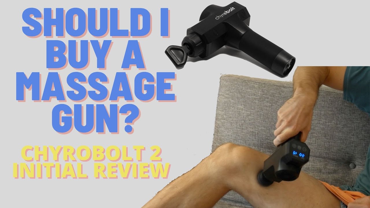 Do Massage Guns Work And Should I Buy A Massage Guy | Chyrobolt 2 Initial Impression