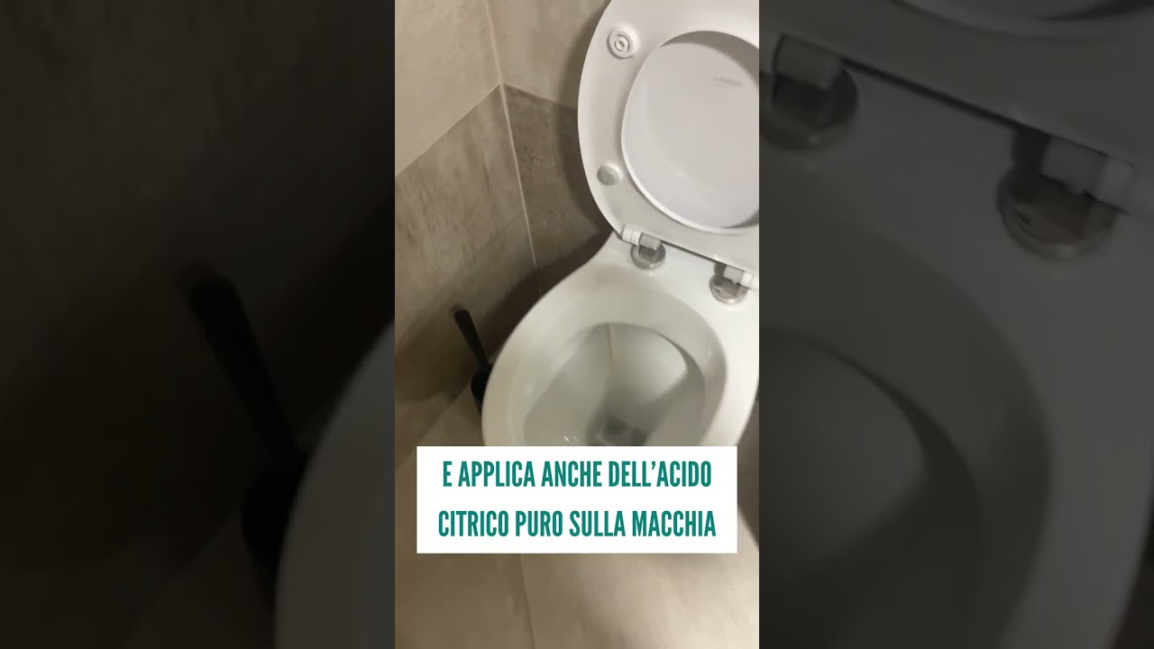Come togliere le RIGHE GIALLE nel WC con un solo rimedio