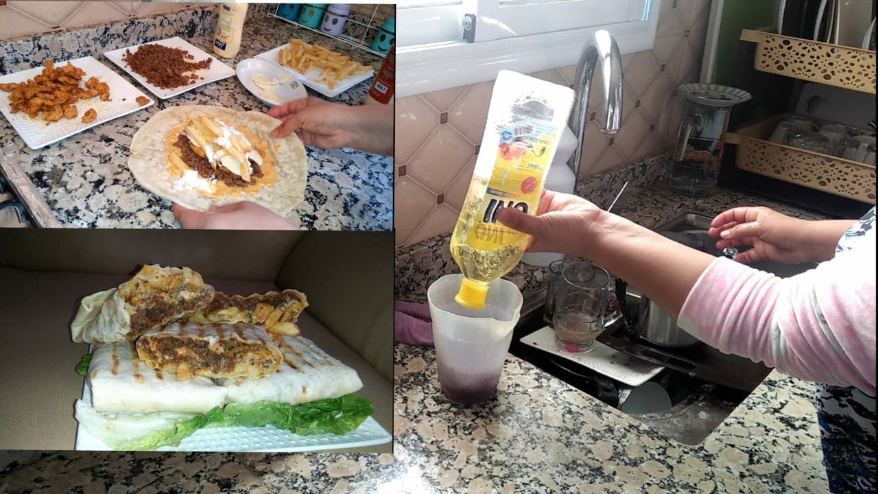 روتين الحداكة والنشاط من الفوق😂سناك ولا عندي فدار 💪طاكوس منزلي ناجح 💯