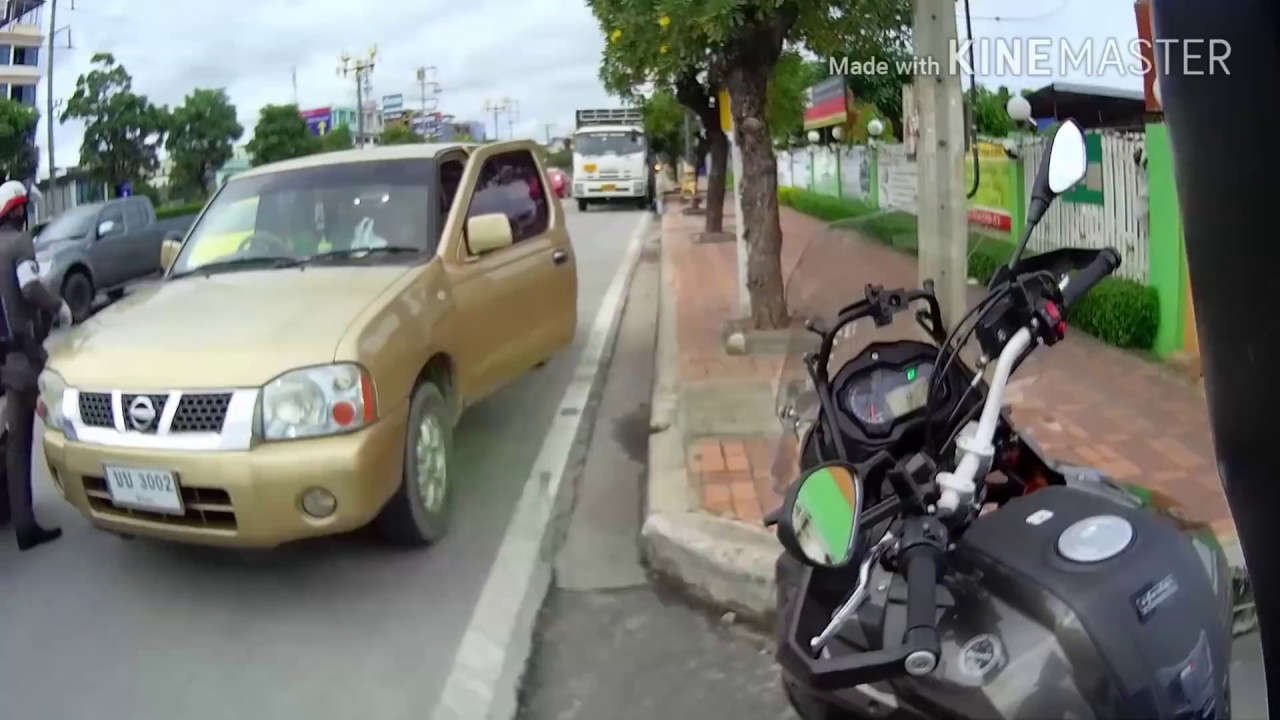 ชนแล้วหนี บิ๊กไบค์ไล่ตาม (คลิปเต็มต้นฉบับ)โปรดดูคลิปให้จบแล้วค่อย Comment #คำอธิบายอยู่ใต้คลิป