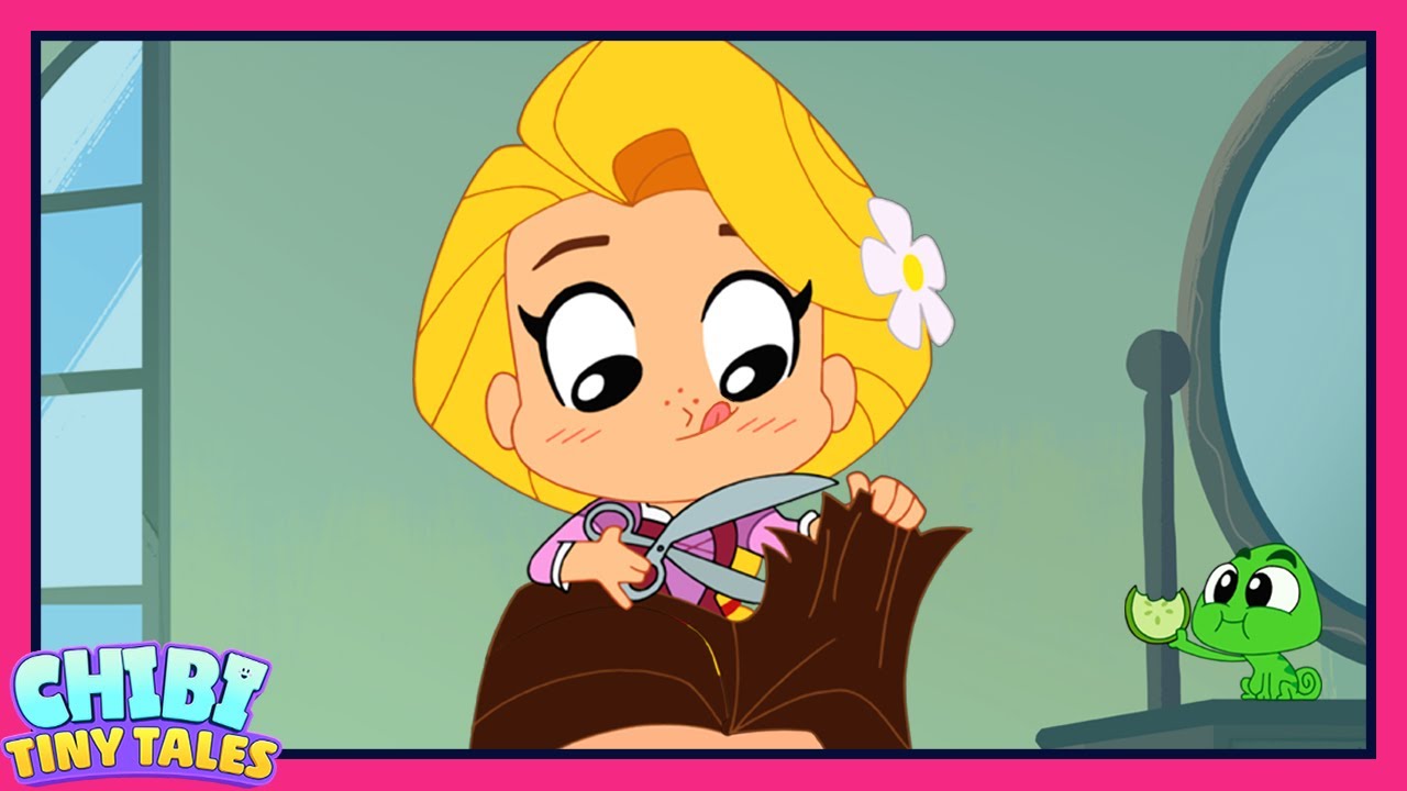 Goatee Don't | Chibi Tiny Tales | Rapunzel's Tangled Adventure | Disney Channel Animation