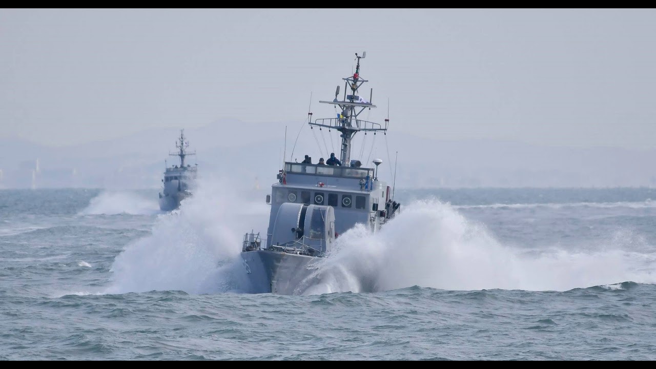 韓國海軍 Chamsuri級巡邏艇 剪輯 Korea Navy Chamsuri-class patrol boat