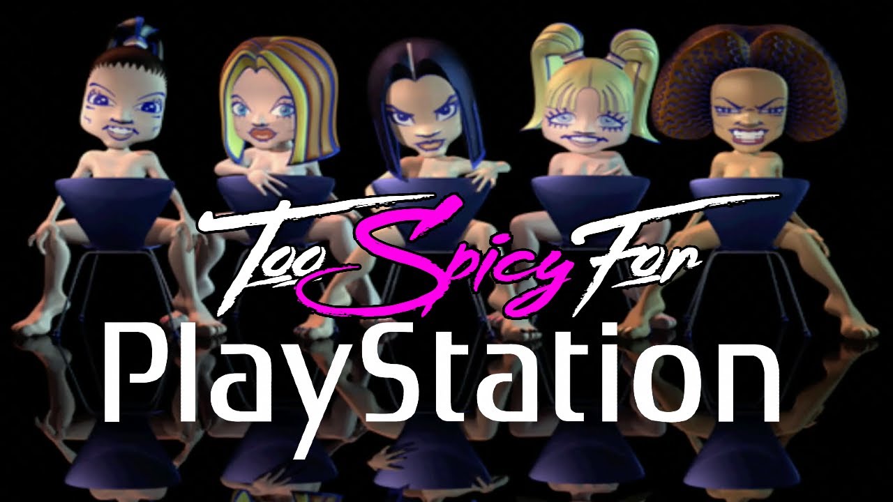 The Spice Girls Game Too HOT for PlayStation
