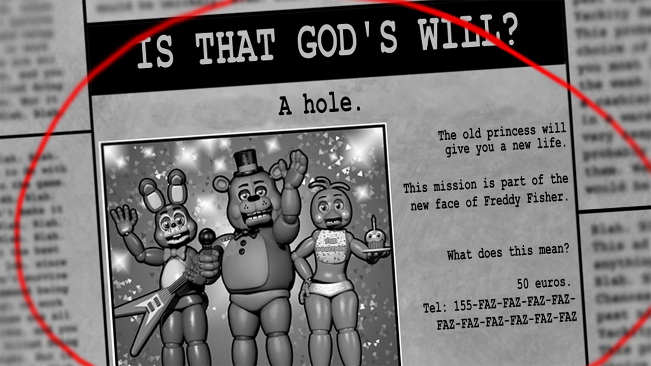 Я перевёл Five Nights At Freddy's 2 через Google 100 раз