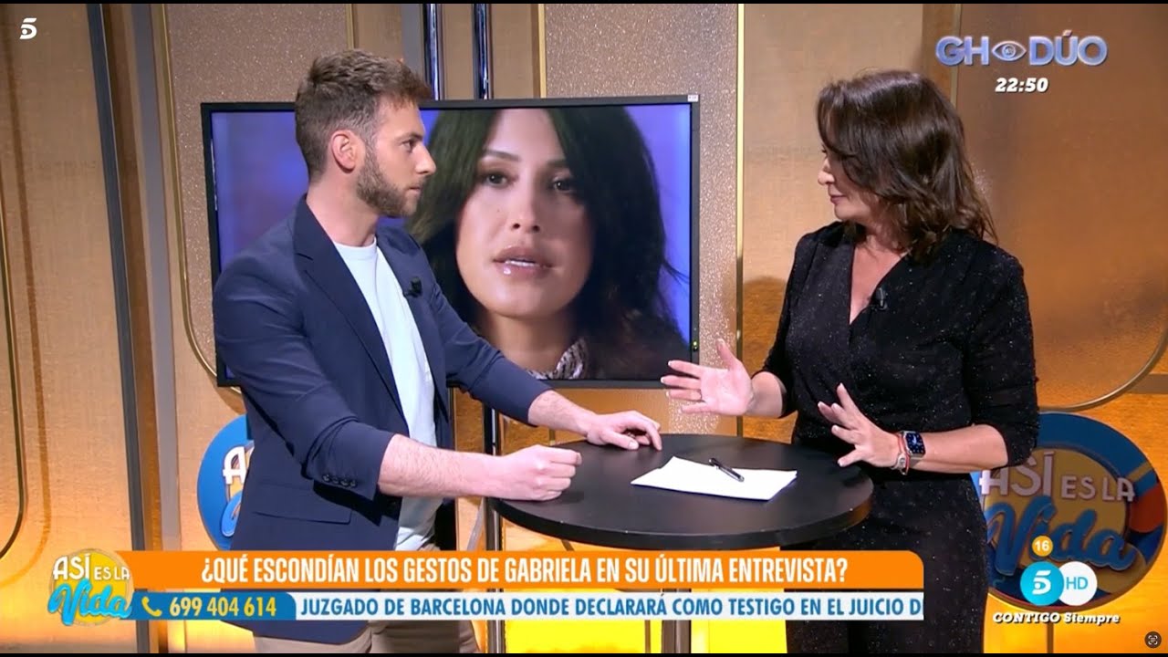 GABRIELA GUILLÉN y su COMUNICACIÓN NO VERBAL | EX de BERTÍN OSBORNE