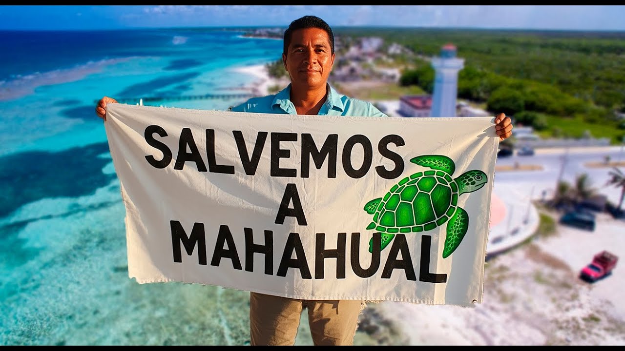 El paraíso de Mahahual está en peligro por un mega parque acuático