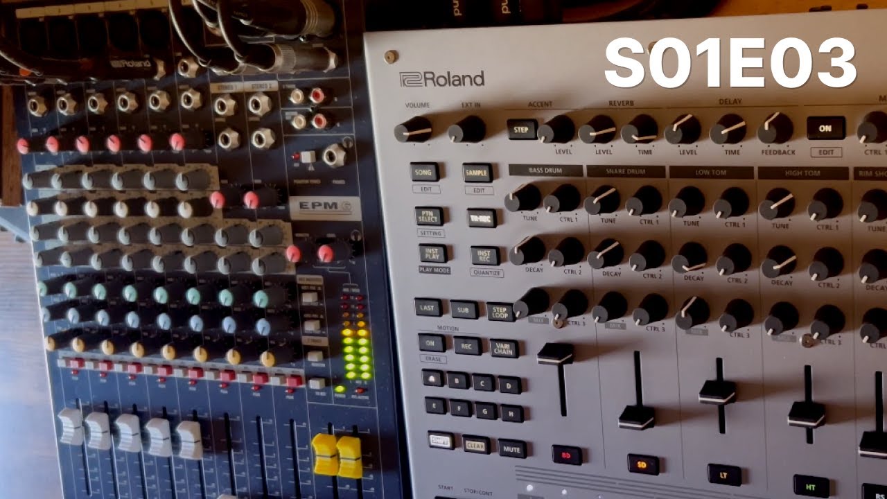 Raw Techno / Analog Drive Submix / Roland TR-1000 / S01E03