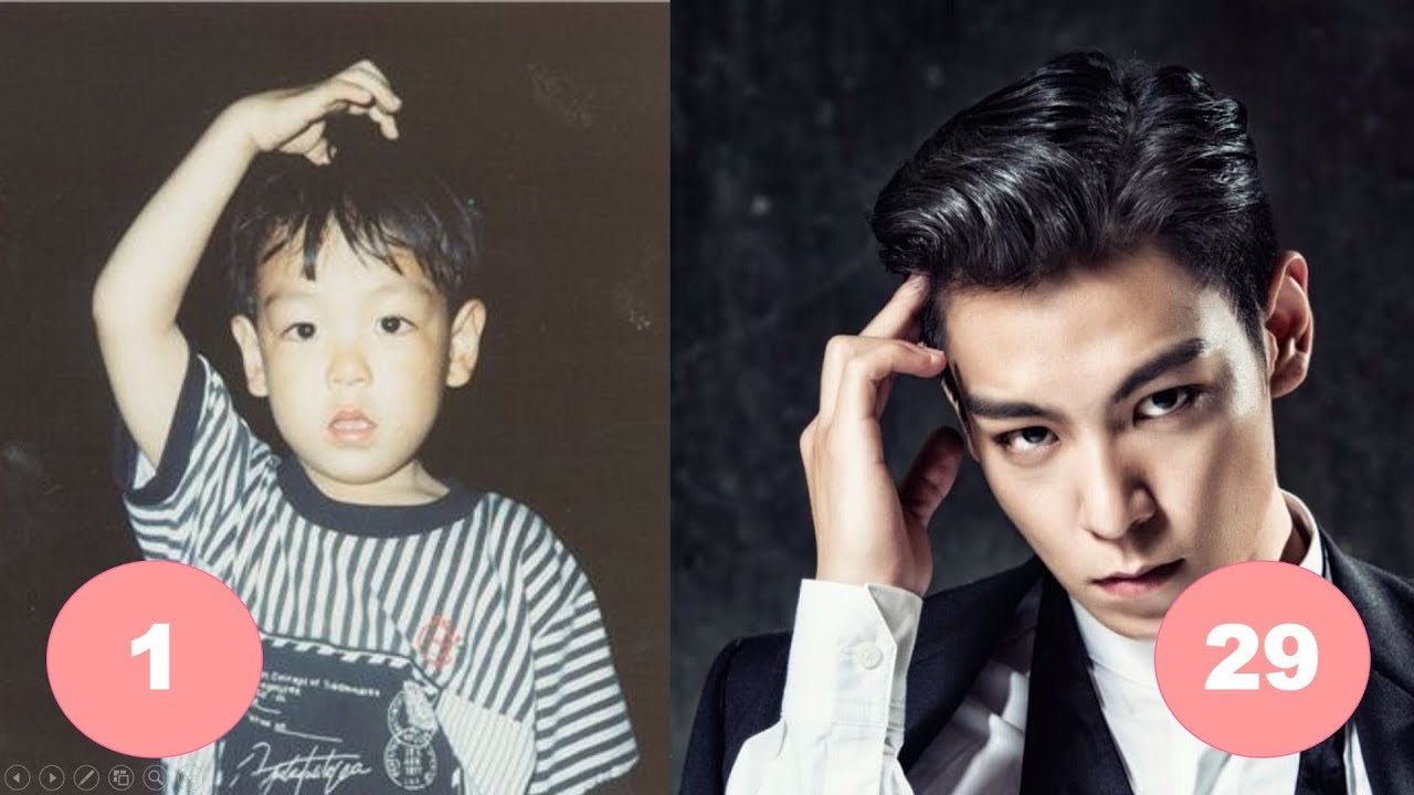 T.O.P BIGBANG Childhood | From 1 To 29 Years Old