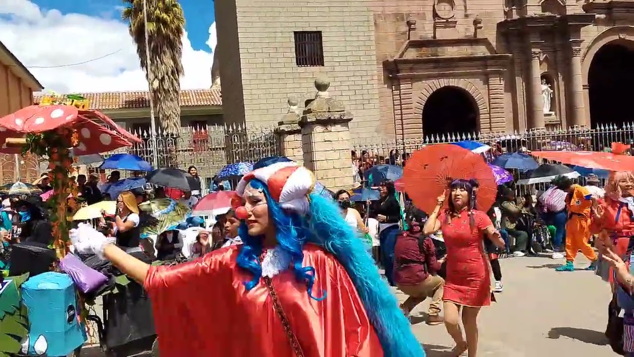 Comparsa Otakus Carnaval Ayacuchano 2026 aplausos