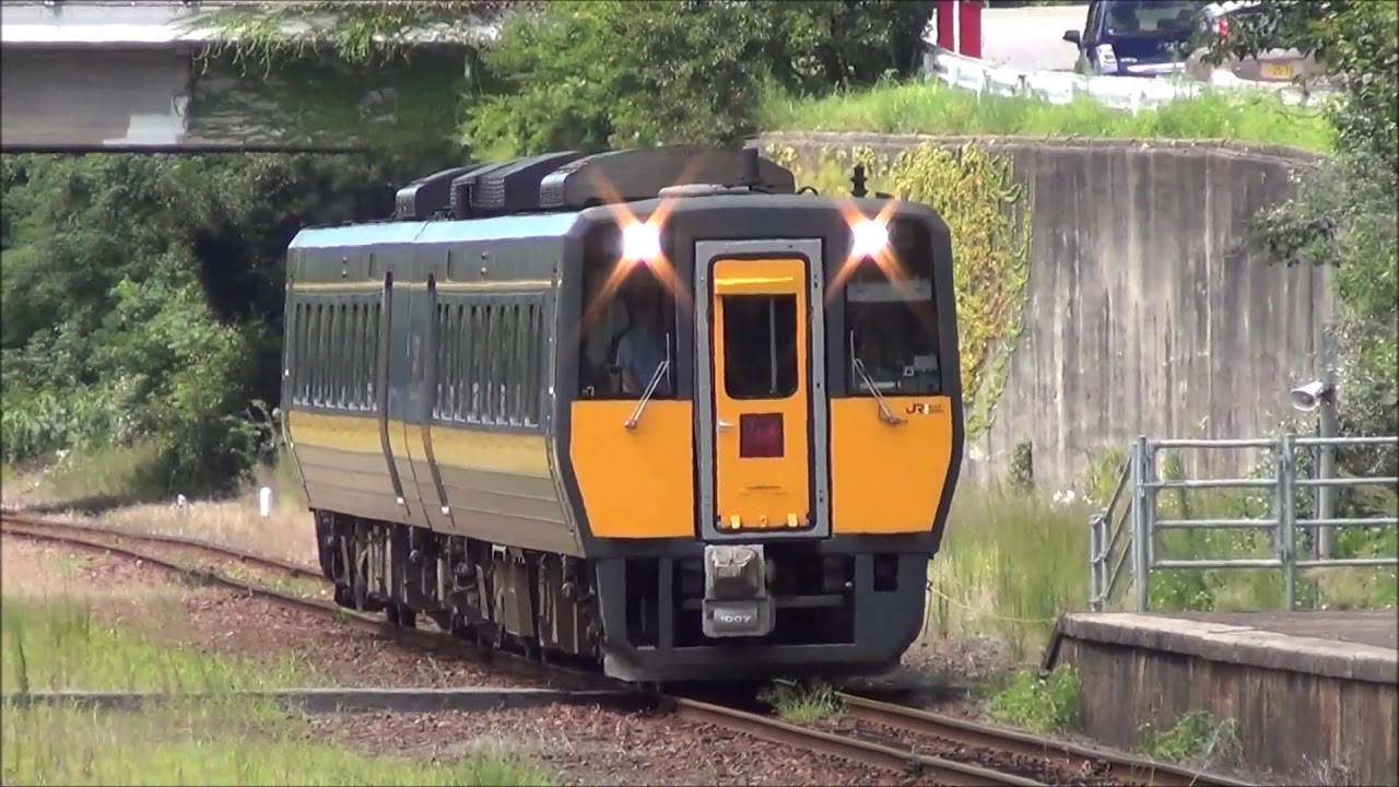 江津駅を発着する列車たち 山陰本線三江線　2017.8.22