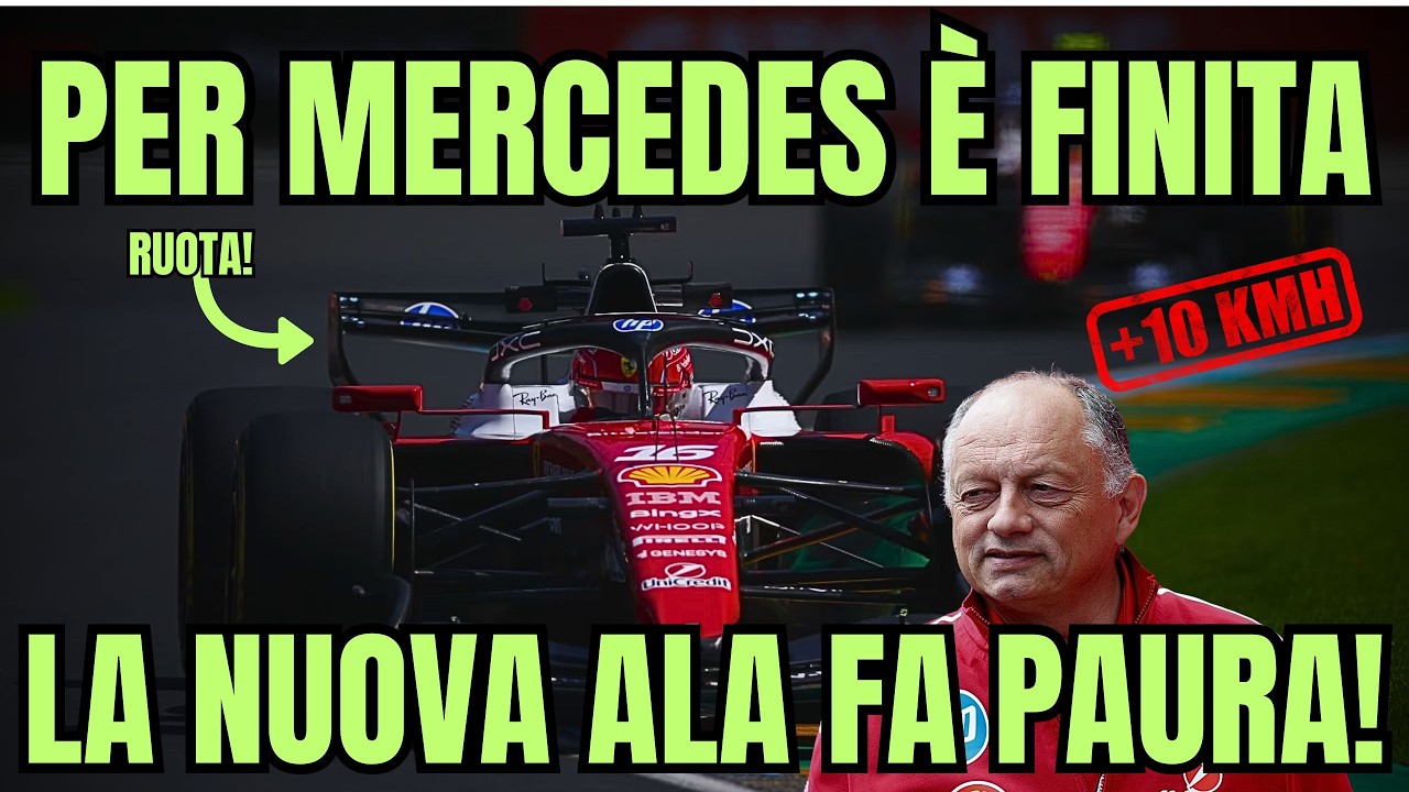 L'ARMA PER BATTERE MERCEDES SI CHIAMA ALA MACARENA! Il nuovo aggiornamento di Ferrari è MOSTRUOSO!