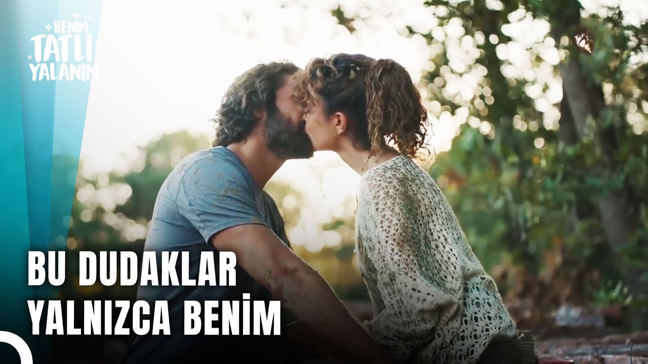 Suna Nejat'ın Dudaklarına Yapıştı💕|  Benim Tatlı Yalanım