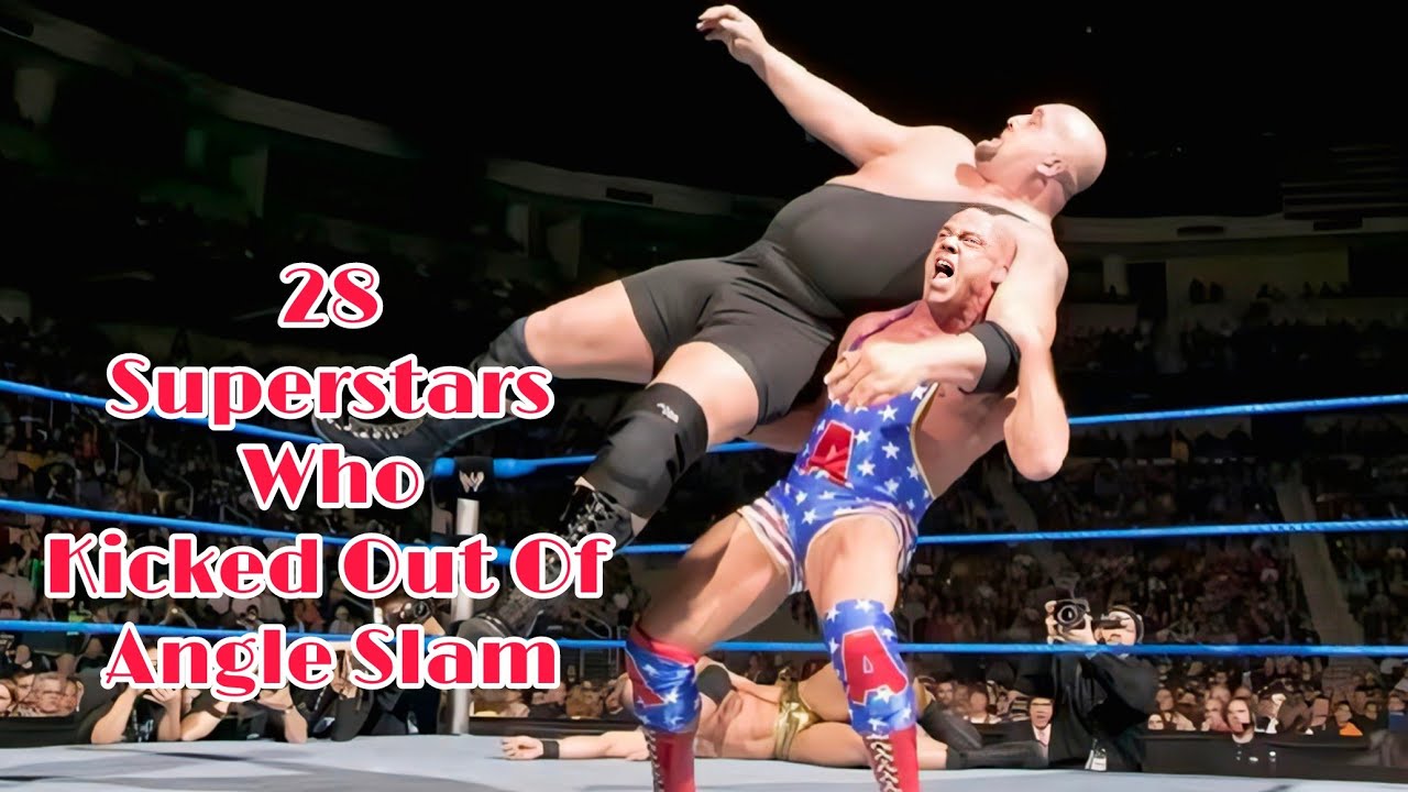 28 WWE Superstars Who Kicked Out Of Angle Slam_FHD