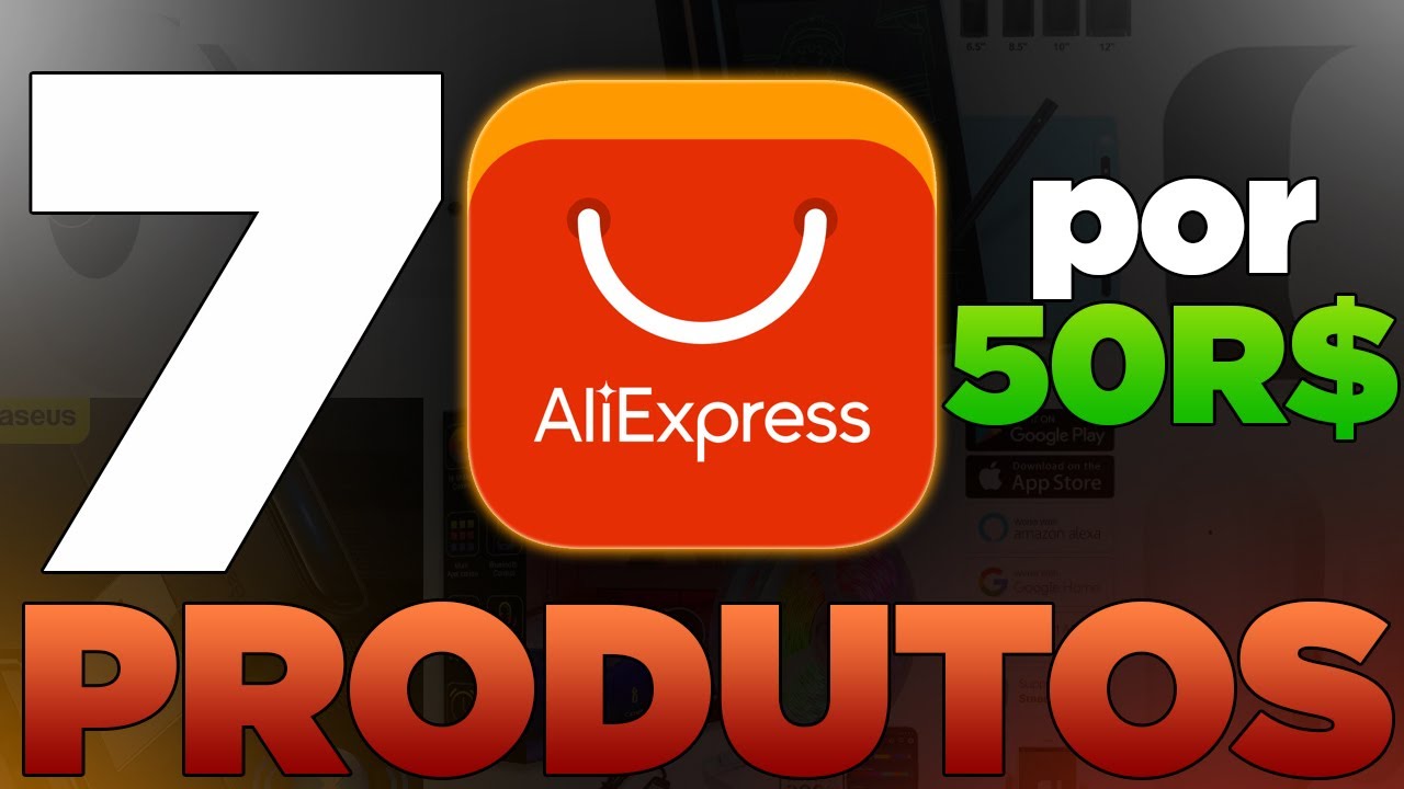 2022 - TOP 7: Produtos  Eletrônicos Da AliExpress Por Até R$ 50!! VOCE NAO SABIA