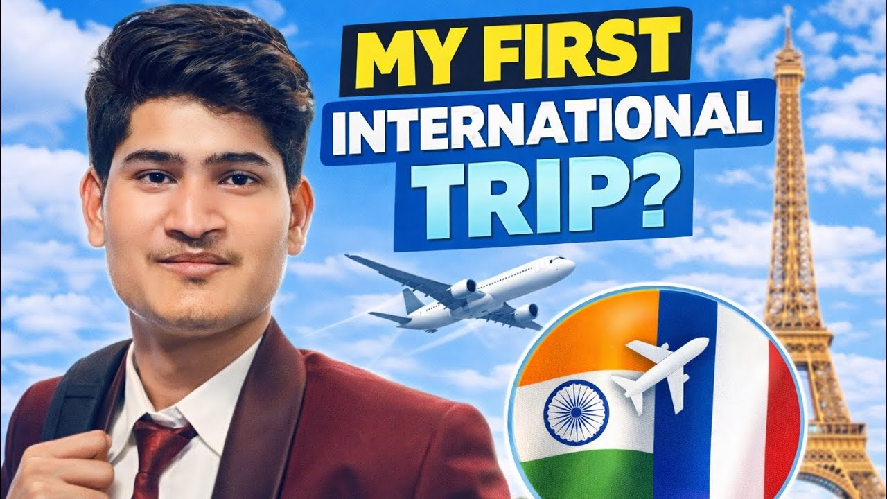 My First International Trip 😍 | Dreams Do Come True ✈️