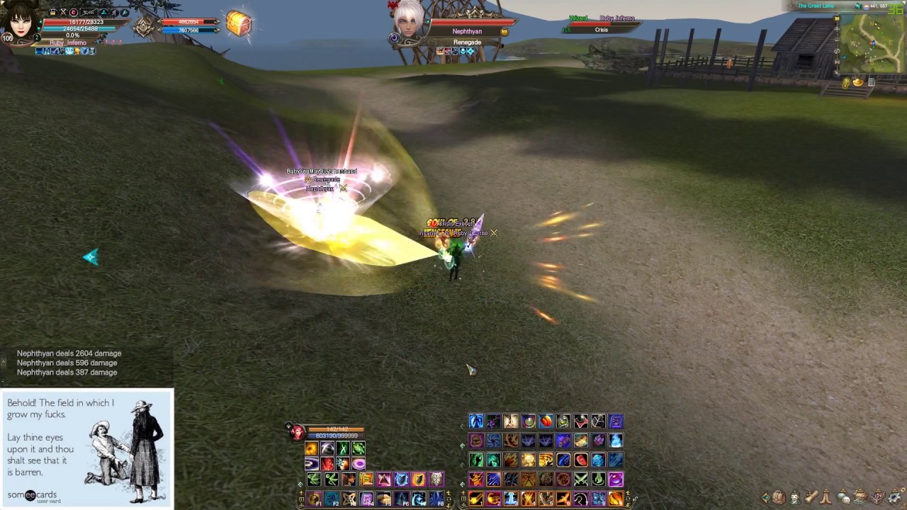 Perfect World - Ruby_Inferno vs Nephthyan (Wizard vs Psychic) | Demon