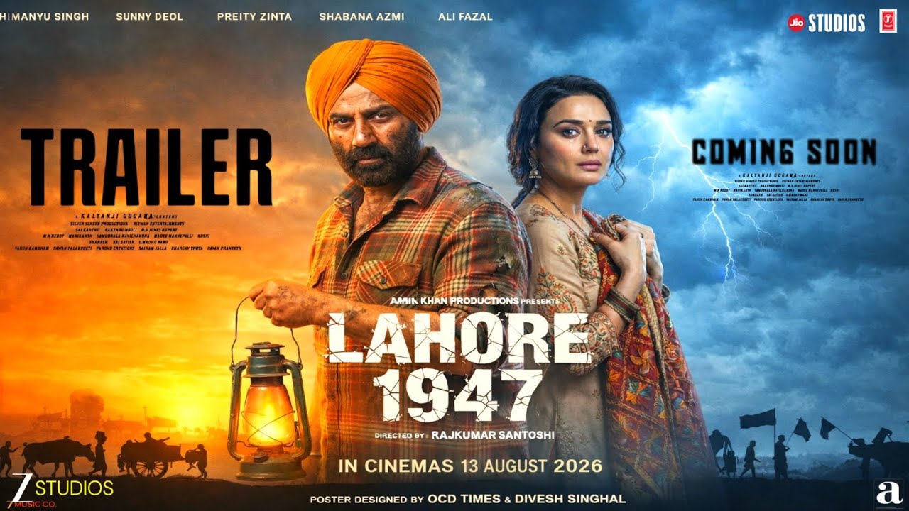 Lahore 1947 Trailer | SunnyDeol | Lahore 1947 Release Date | New Bollywood Movie. Lahore 1947 Teaser