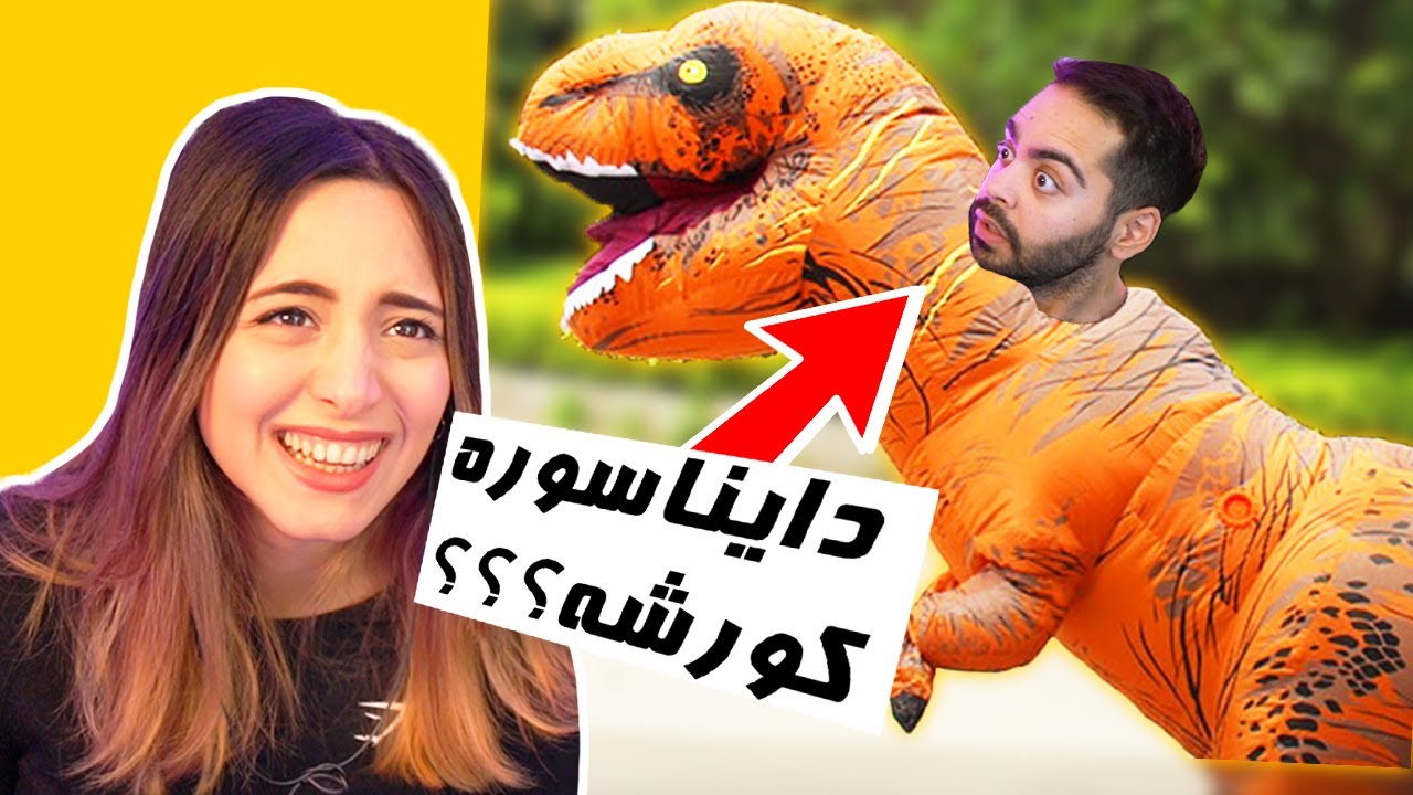 HE SCARED MEEEE!!!😱!!! خیلی ترسیدم از دستش