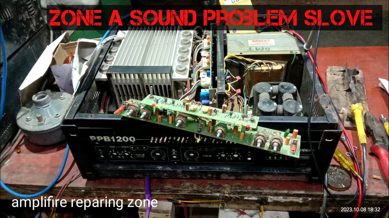 Stranger amplifire spb 1200watt repair
