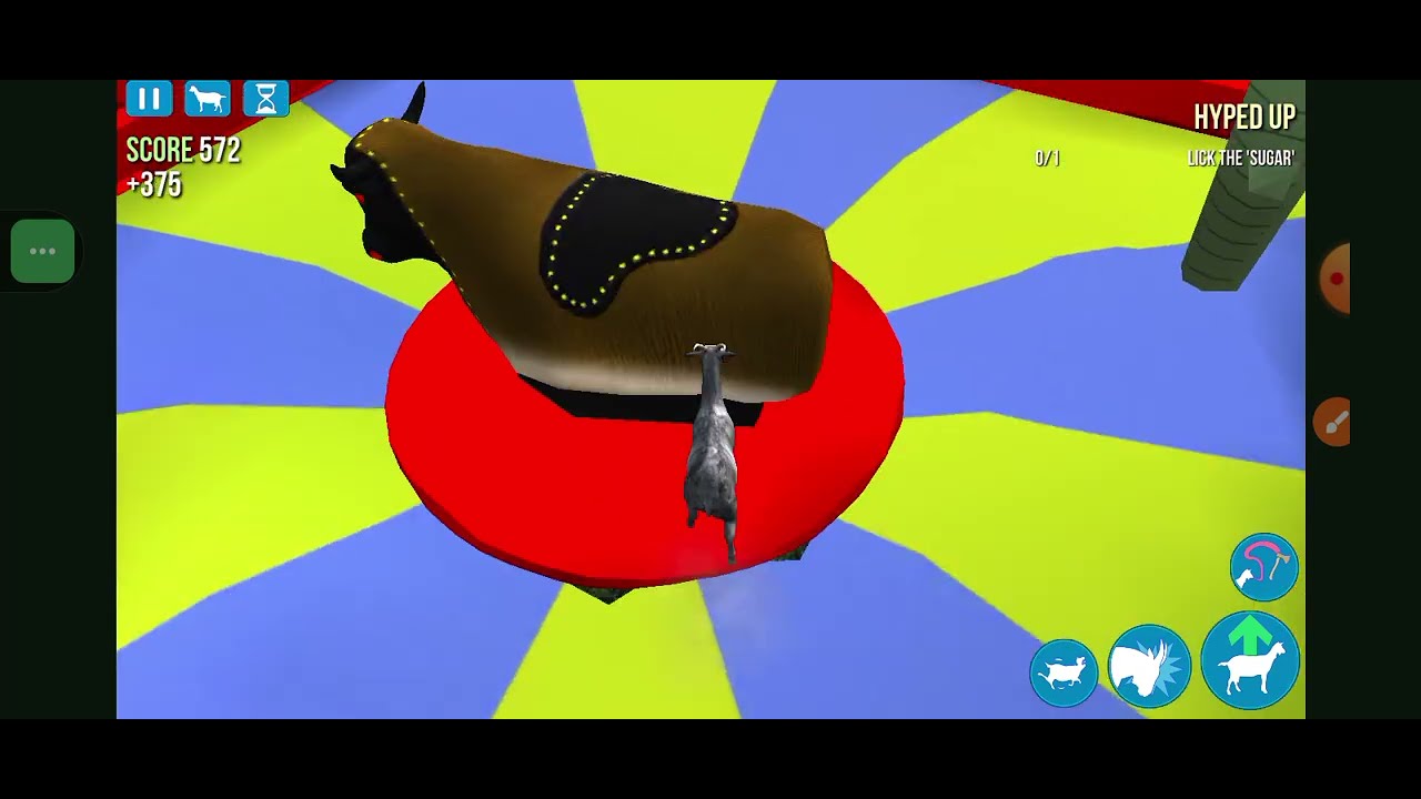 Kambing itu yang teler di Game 🎮 Goat simulator Indonesia 🇮🇩