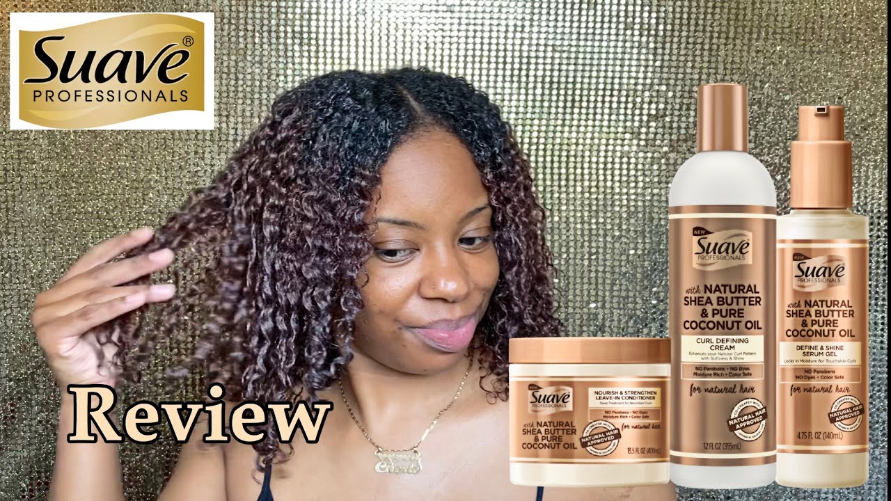 SUAVE PROFESSIONALS NATURAL SHEA BUTTER AND PURE COCONUT OIL (REVIEW) 🤎 2020