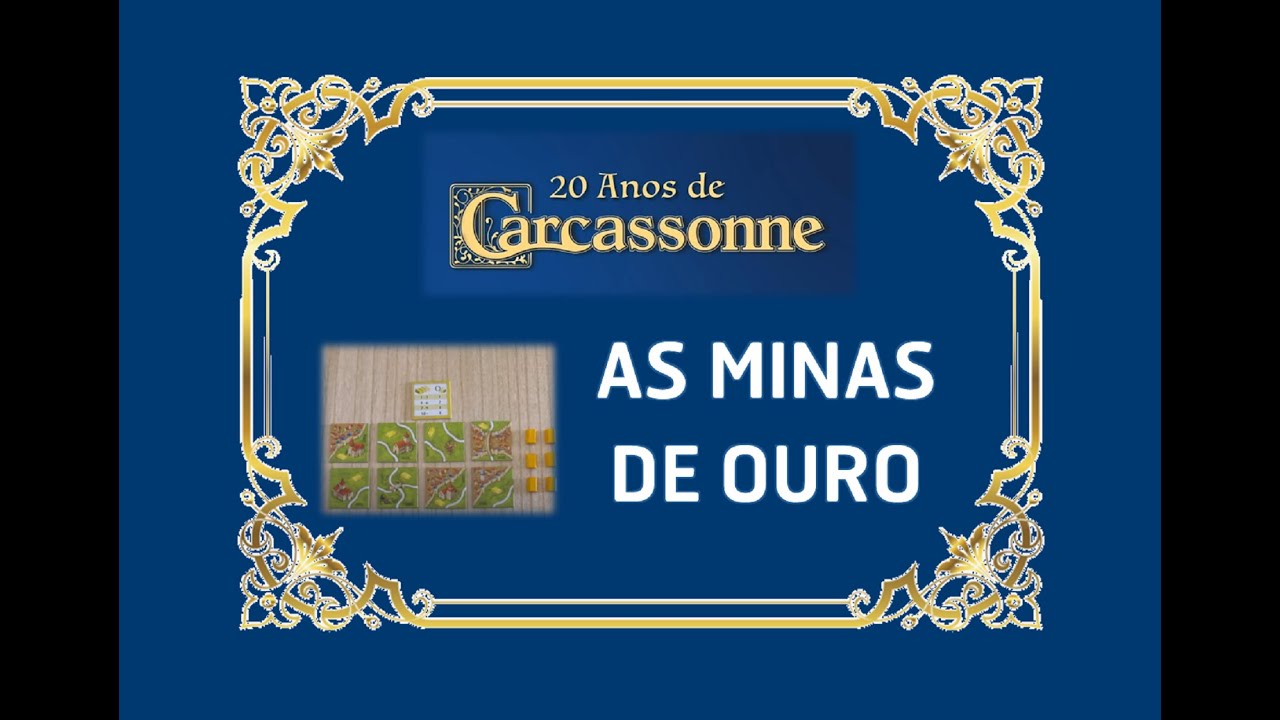 Como jogar Carcassonne | AS MINAS DE OURO - uma extensão de Carcassonne