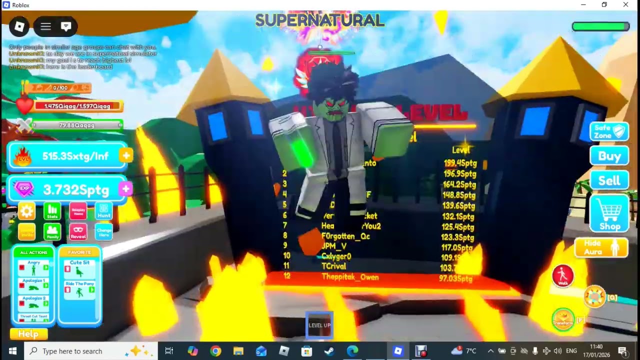 SUPERNATURAL SIMULATOR