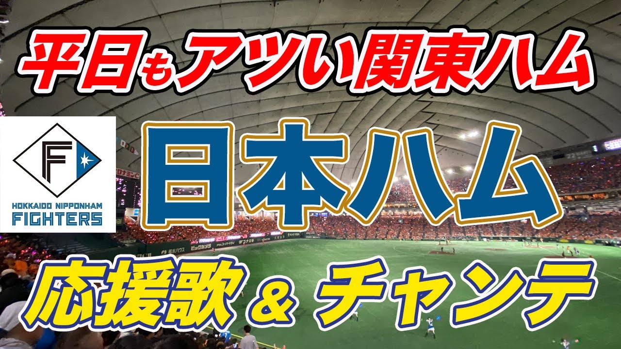 【日ハム 応援歌＆チャンテ】東京Dに関東ハム集結！東京Dチャンテ大合唱！