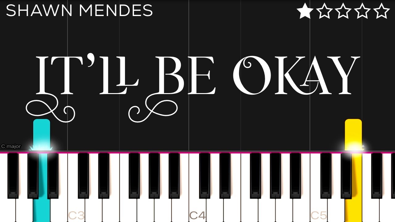 Shawn Mendes - It’ll Be Okay | EASY Piano Tutorial