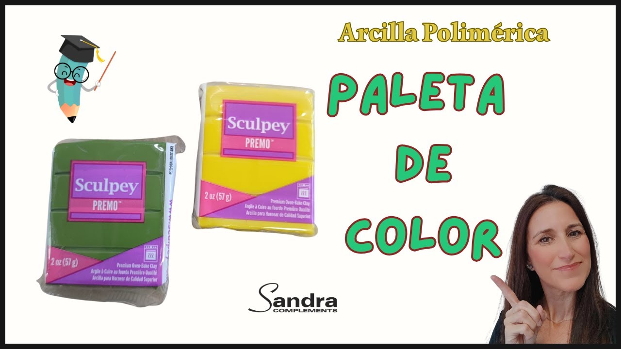 Receta de Color con Arcilla Polimérica🩷: Verde Oliva + Amarillo Zinc