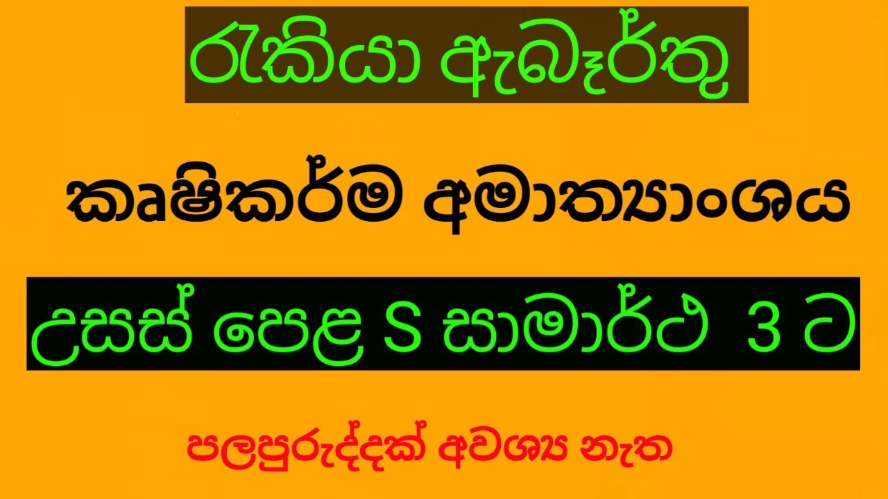 government job vacancy sri lanka/ government jobs 2023/@dakshinaweerakoon9577