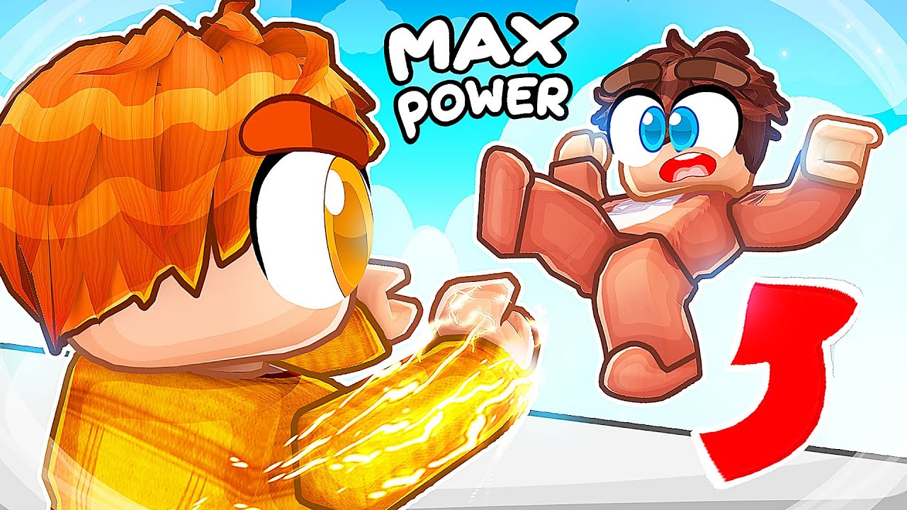 PUSHING With MAX POWER In Roblox!
