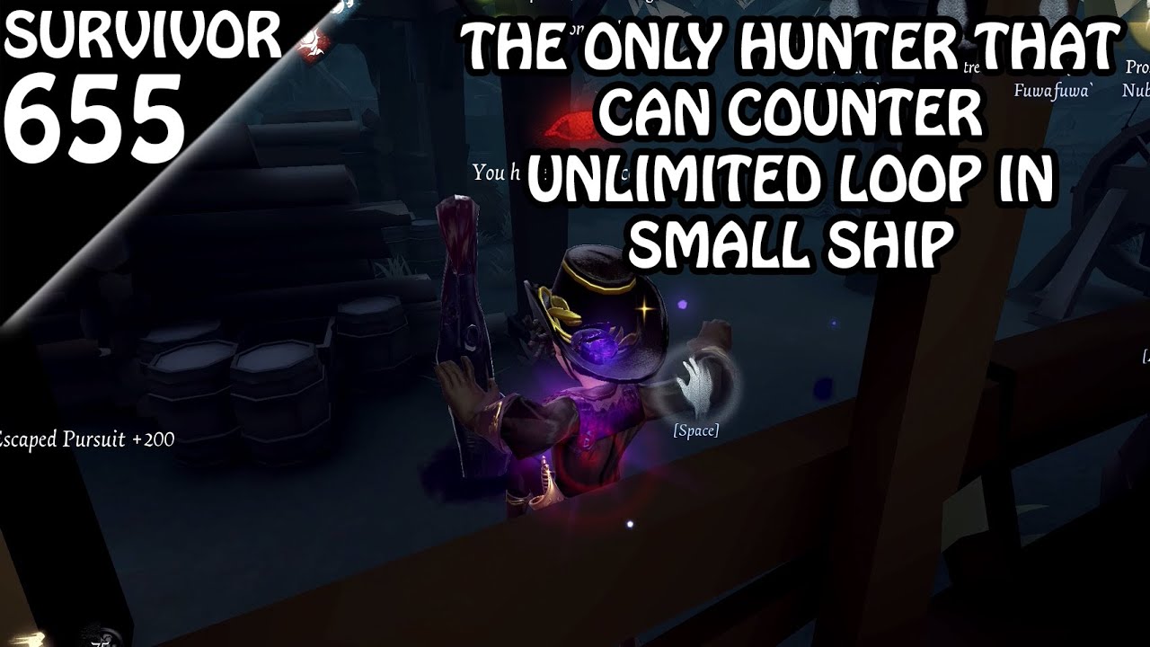 A hunter that can counter infinite loop - Survivor Rank #655 (Identity v)