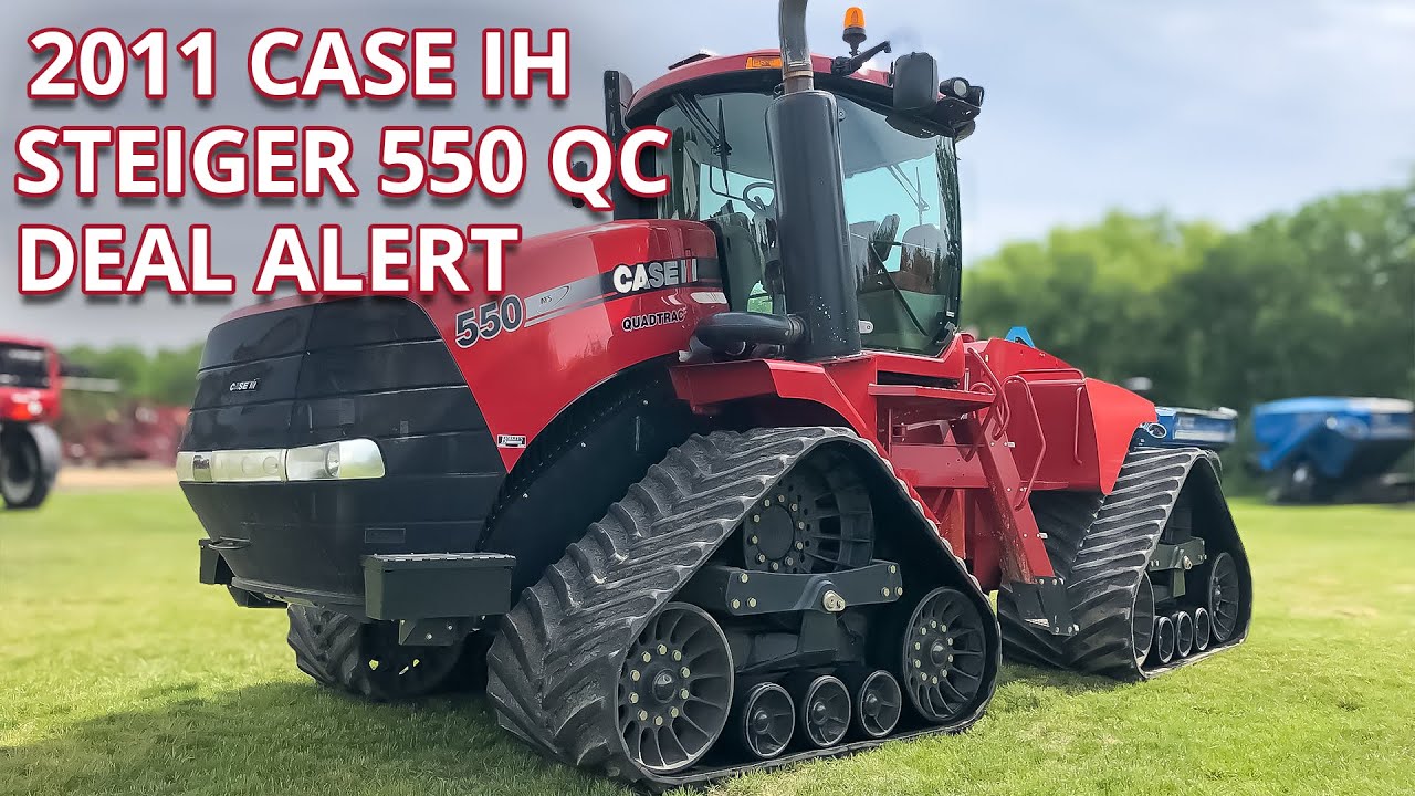DEAL ALERT | 2011 Case IH 2011 Steiger 550 Quadtrac | Birkey's Polo, IL
