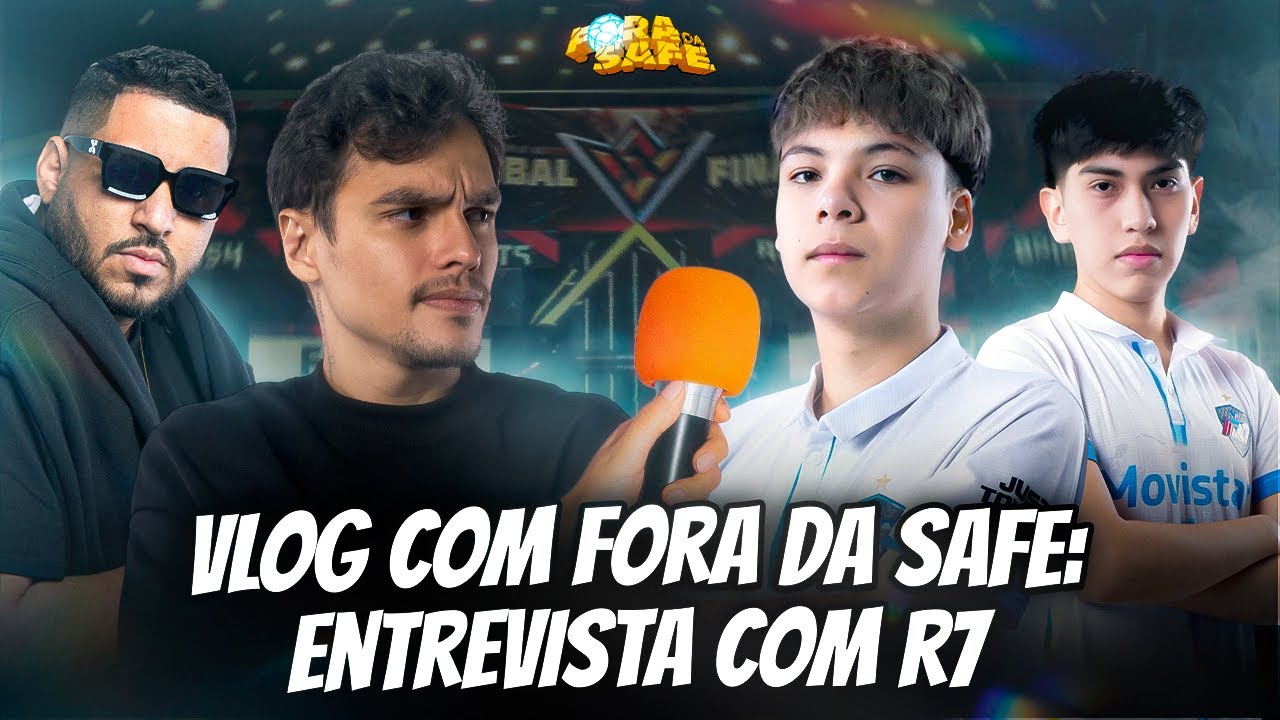 VLOG DO FORA DA SAFE - ENTREVISTANDO A R7, E1 E FX ANTES DA FINAL!  DIRETO DE JACARTA!