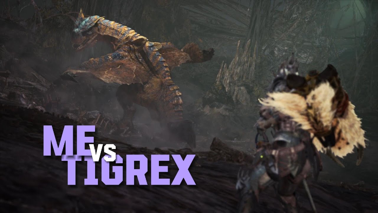 me vs tigrex #monsterhuntergameplay